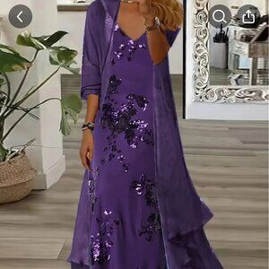Purple Maxi Dress